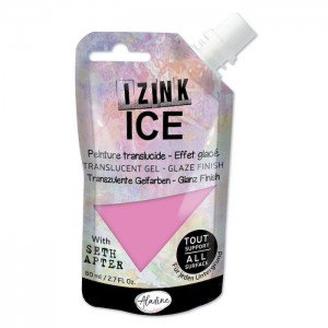 Aladine - Izink Ice Paint - Rose - Polar Pink